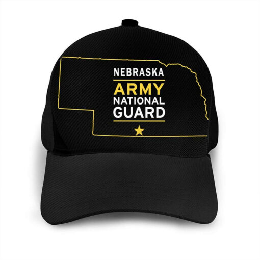 Army National Guard Classic 3D Printing Baseball Cap Trucker Cap