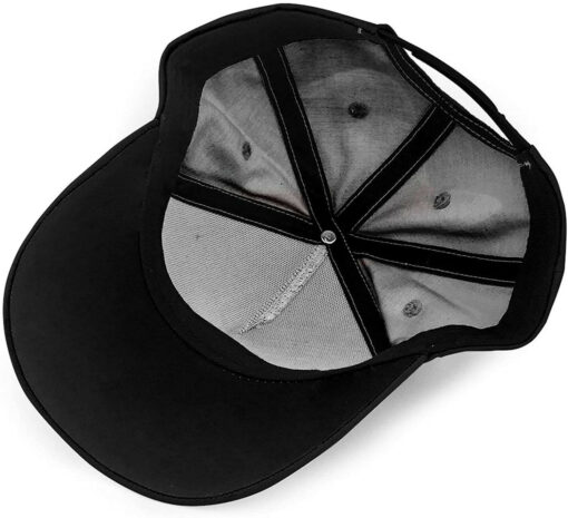 Baseball Cap Black Skull with Hat Smoking Fashion Caps Trucker Hats Sports Hat - Image 4