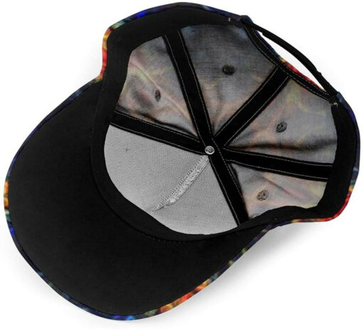 Psychedelic Abstract Trippy Kaleidoscope Adjustable - Classic Cap - Image 4