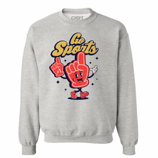 Go Sports Unisex Pullover Crewneck