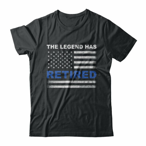 The Legend Has Retired Police Officer Retirement Gift